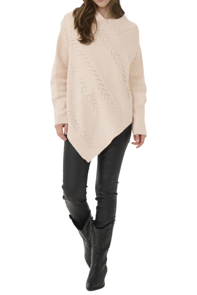 Holiday Knit Poncho