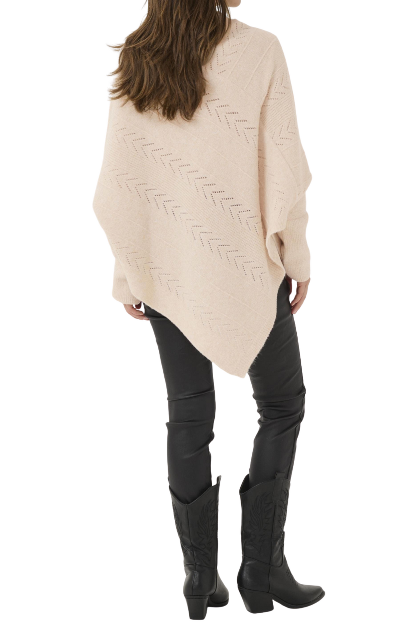 Holiday Knit Poncho