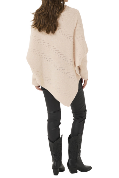 Holiday Knit Poncho