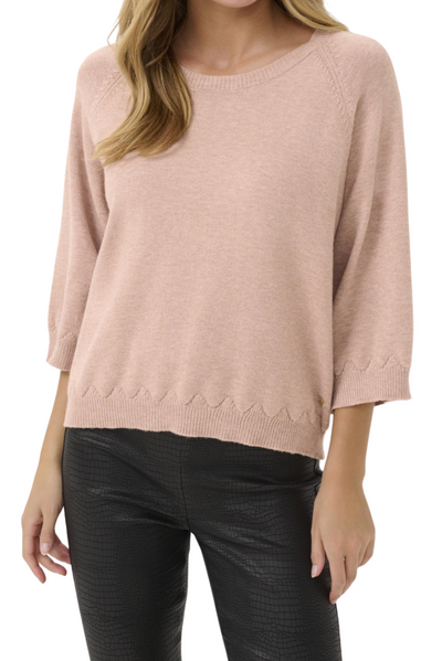 Dela 3/4 Sleeve Pullover