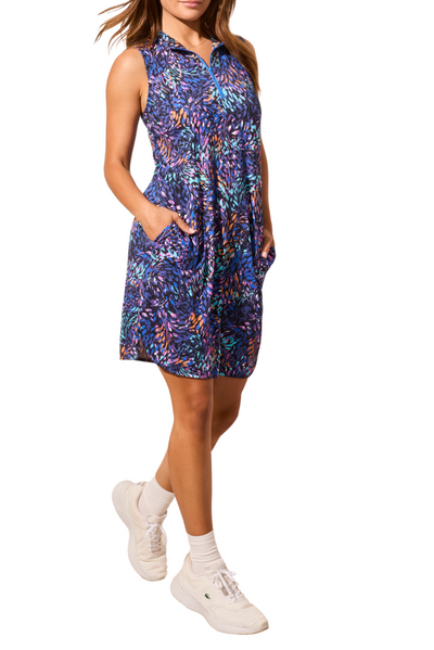 Performance Sleeveless Dress w/Pockets