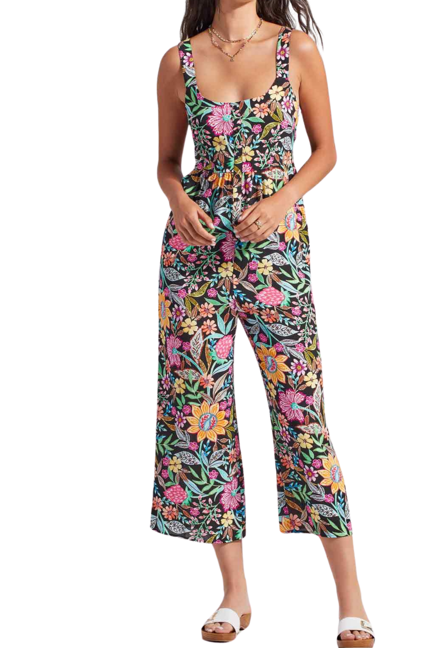 Jumpsuit with Adjustable Straps