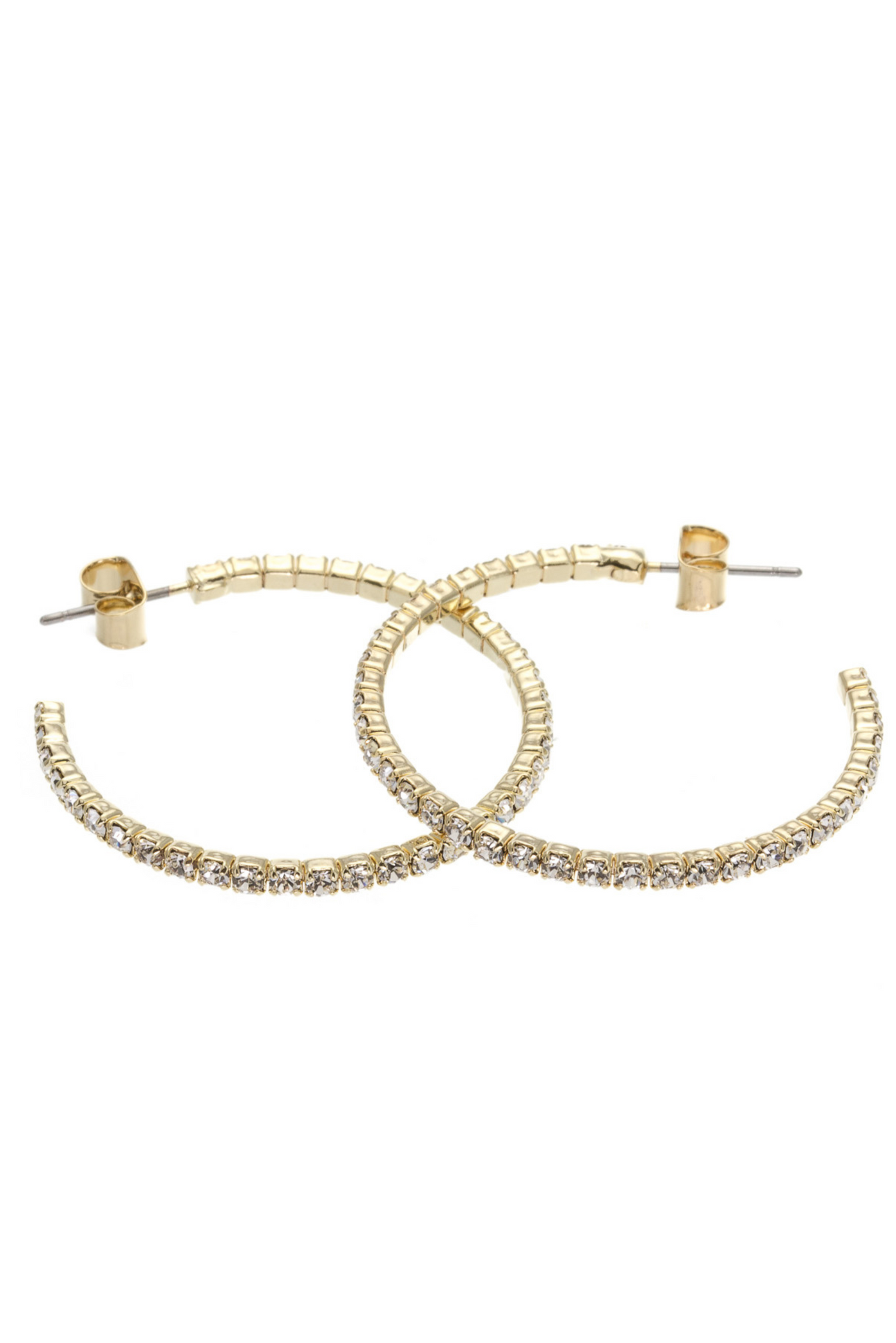 Sofistica (35mm) Hoop Earrings