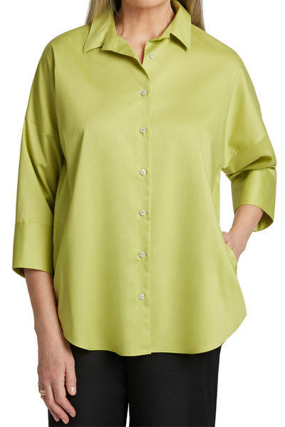 Avery Stretch Sateen No-Iron Shirt