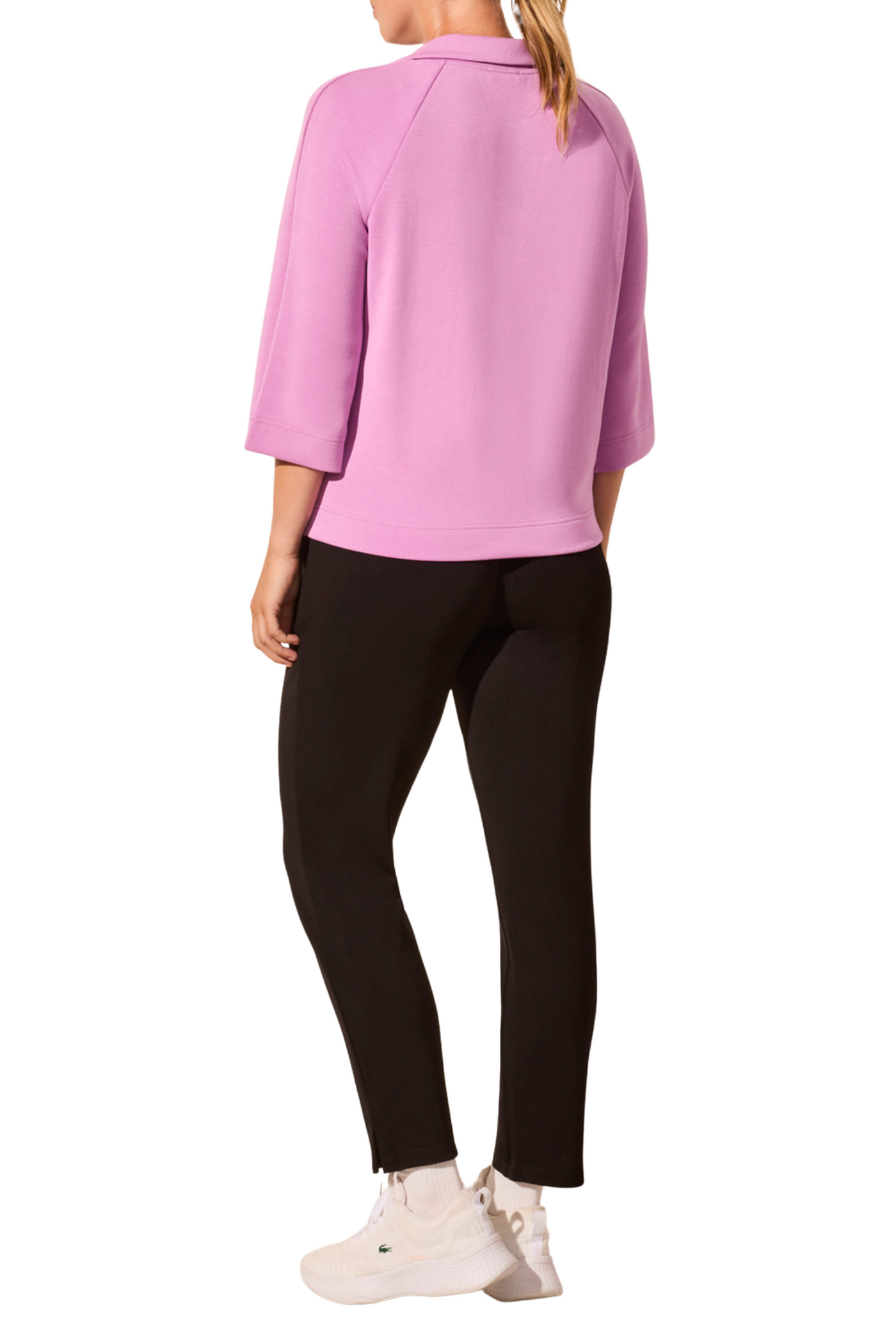 Techno Lux Collared Top