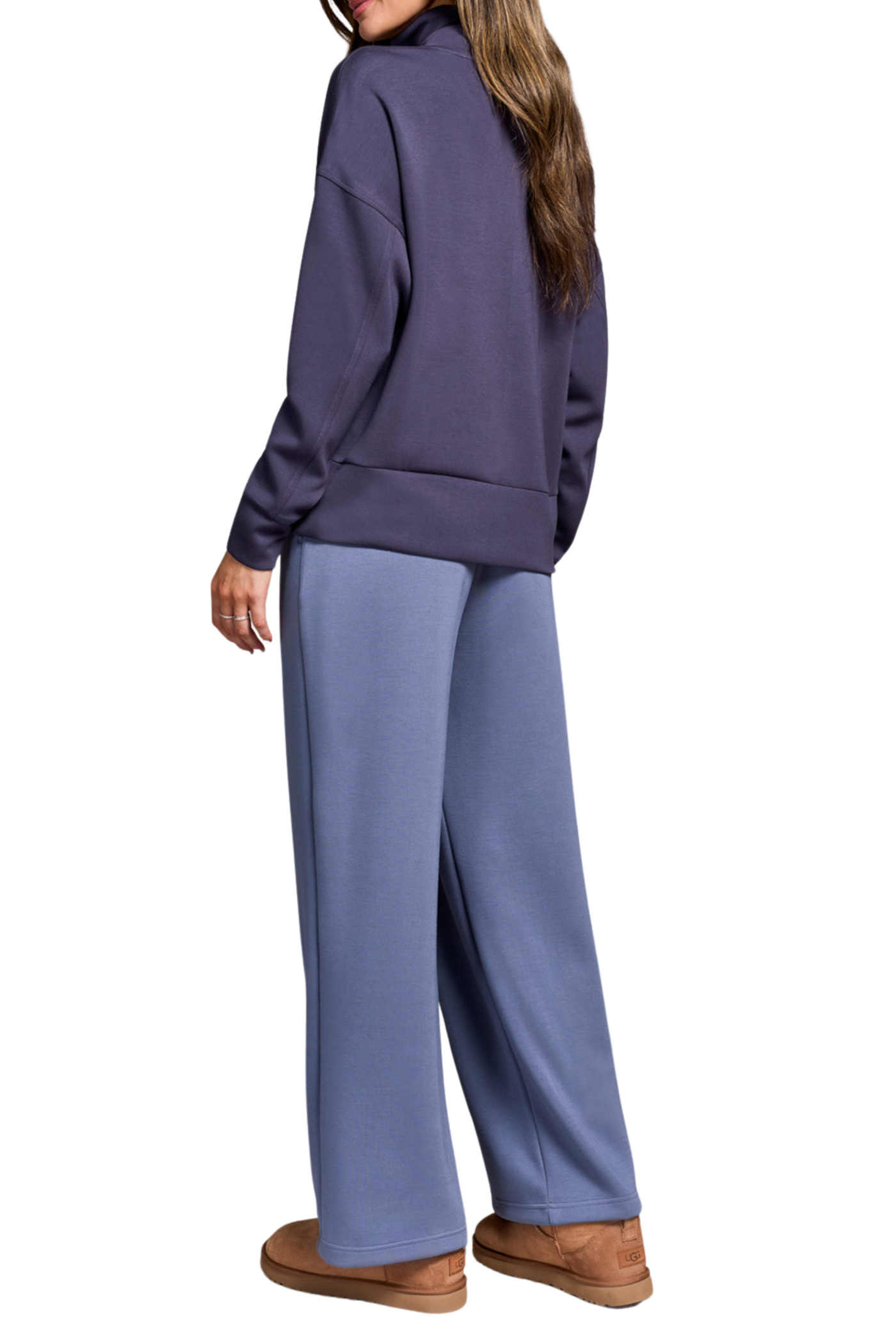 Long Sleeve Funnel Neck Top