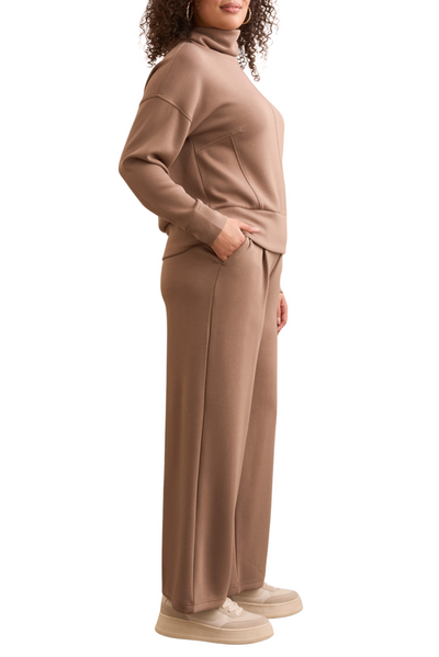 Long Sleeve Funnel Neck Top