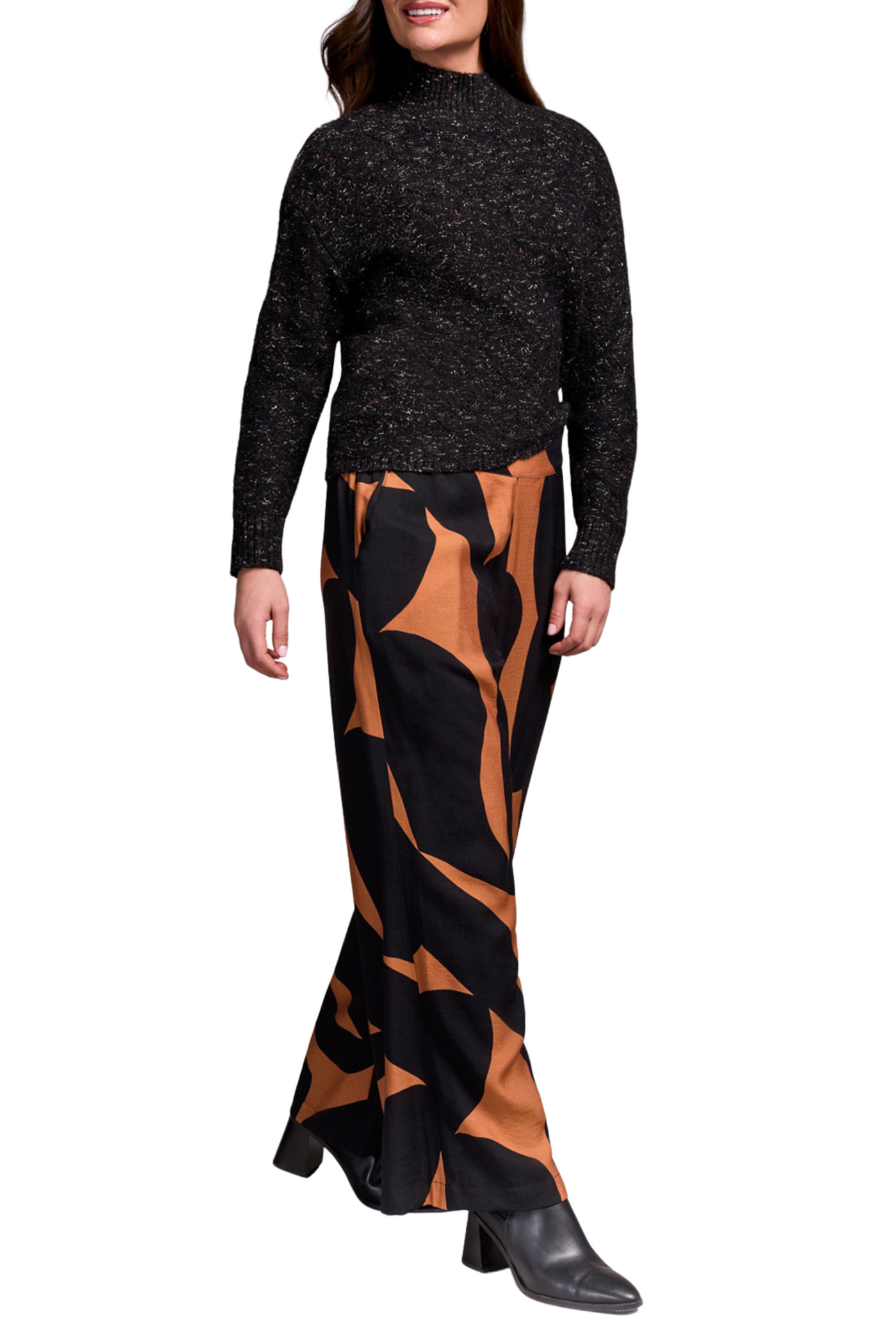 Smocked Back Pant