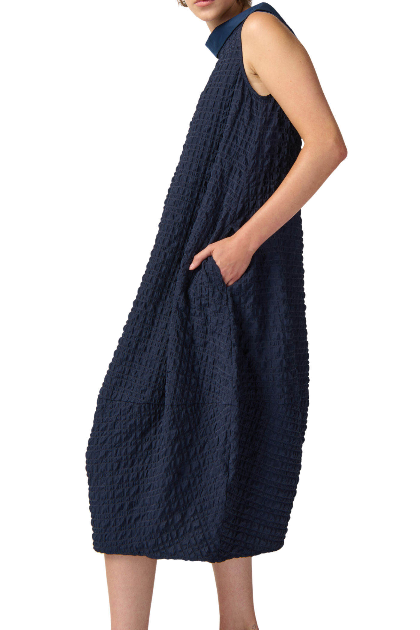 Textured Cocoon Dress