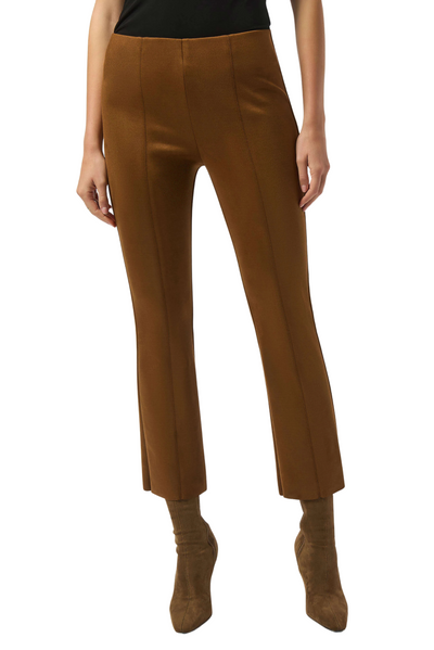 Scuba Suede Flared Pants