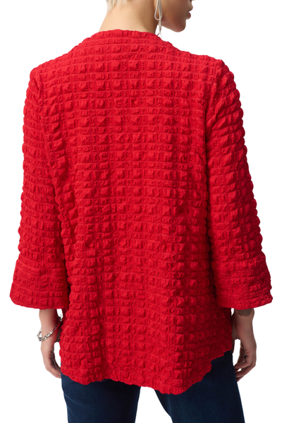 Bubble Jacquard Trapeze Jacket
