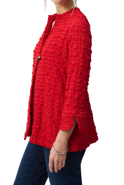 Bubble Jacquard Trapeze Jacket