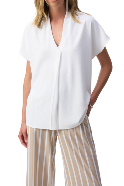 Textured Woven Straight Top