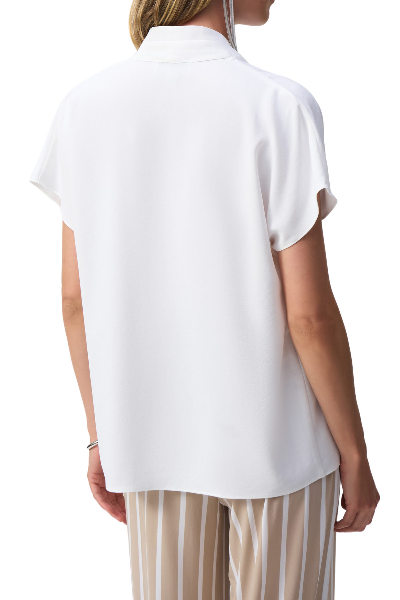 Textured Woven Straight Top