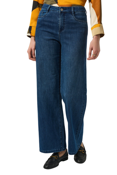 Goldie Wide-Leg Stretch Jeans