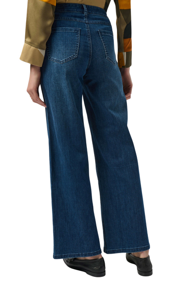 Goldie Wide-Leg Stretch Jeans