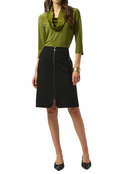Heavy Knit A-Line Skirt