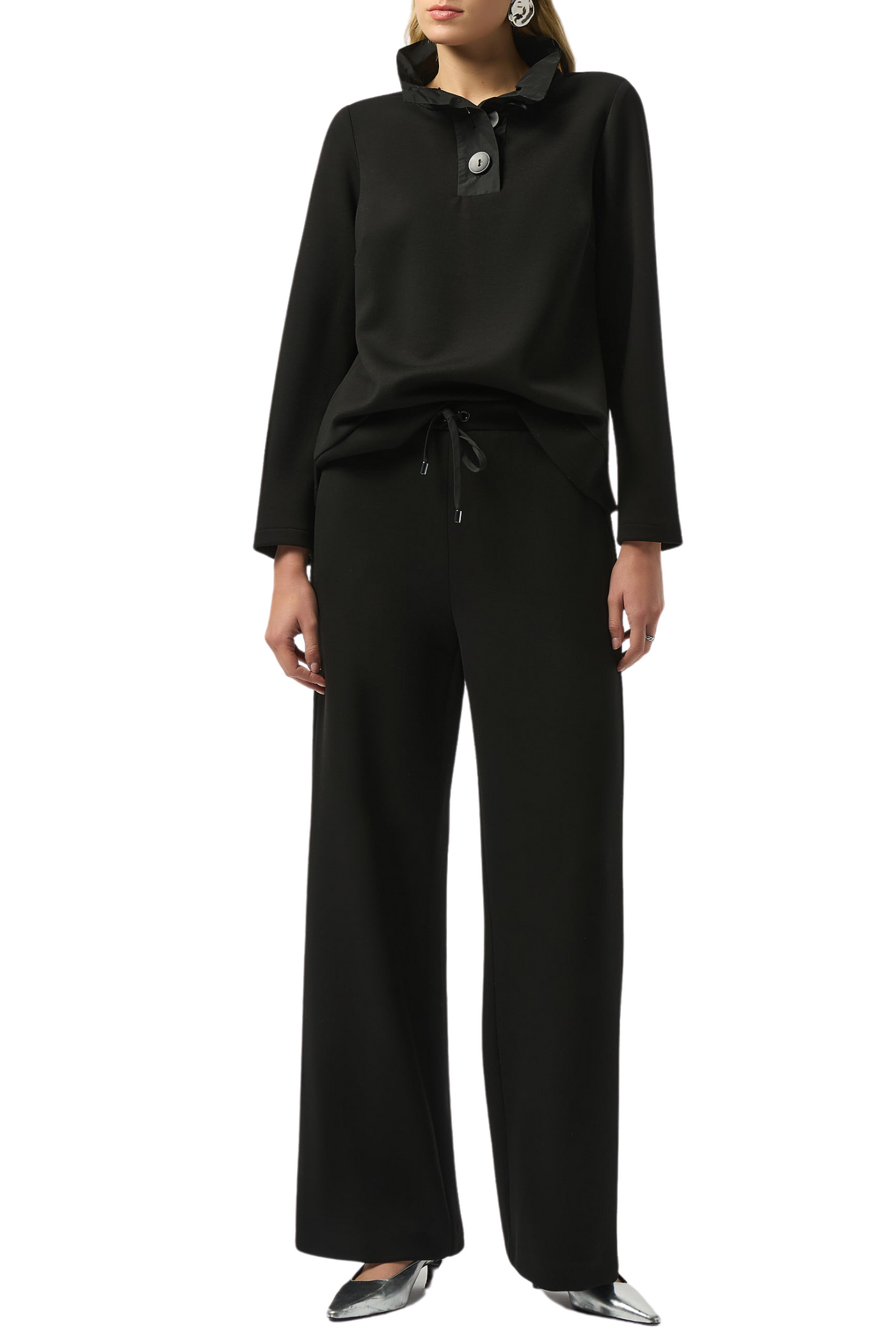 Scuba Jersey Boxy Top