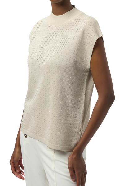 Sweater Knit Pullover with Iron-On Detail