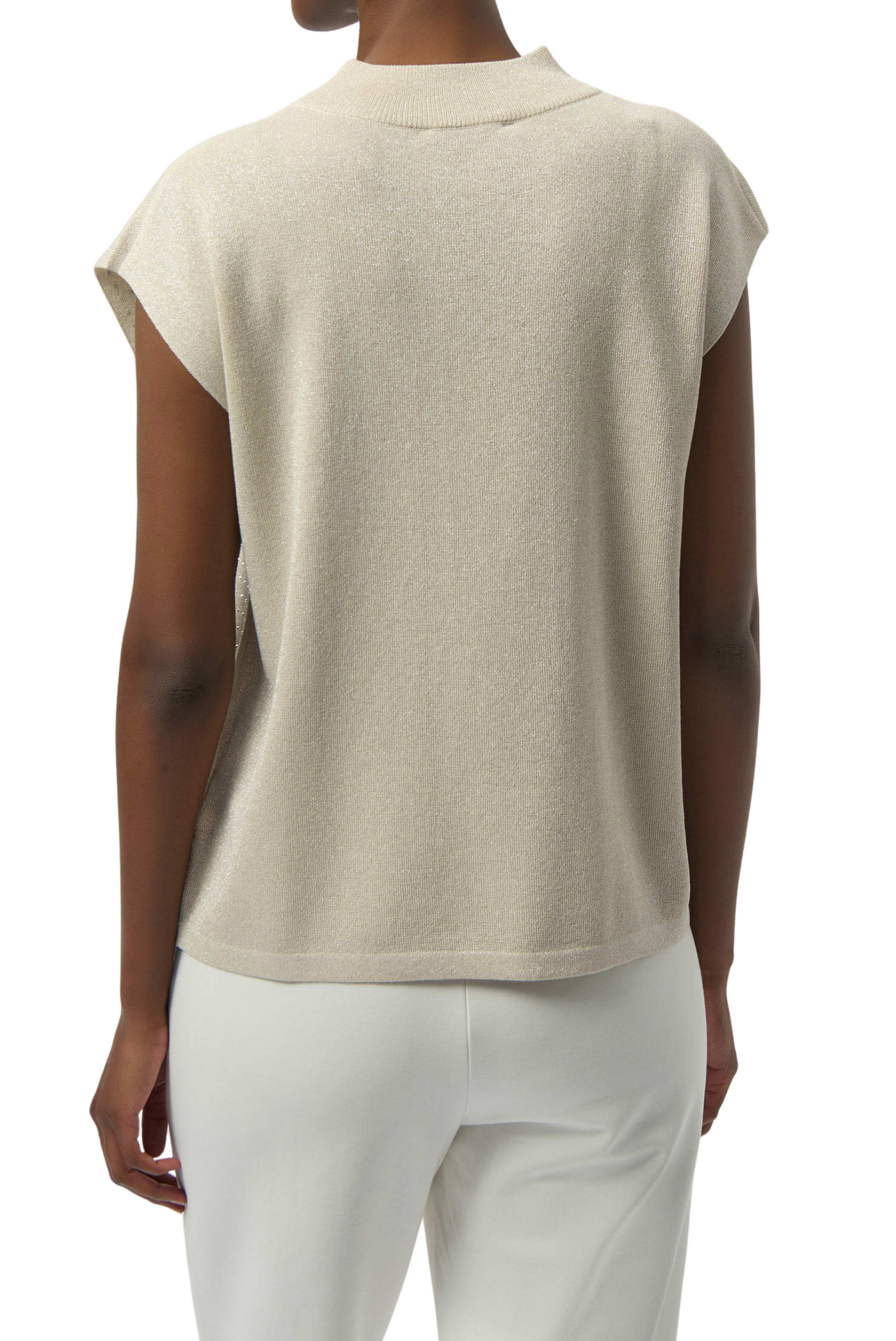 Sweater Knit Pullover with Iron-On Detail
