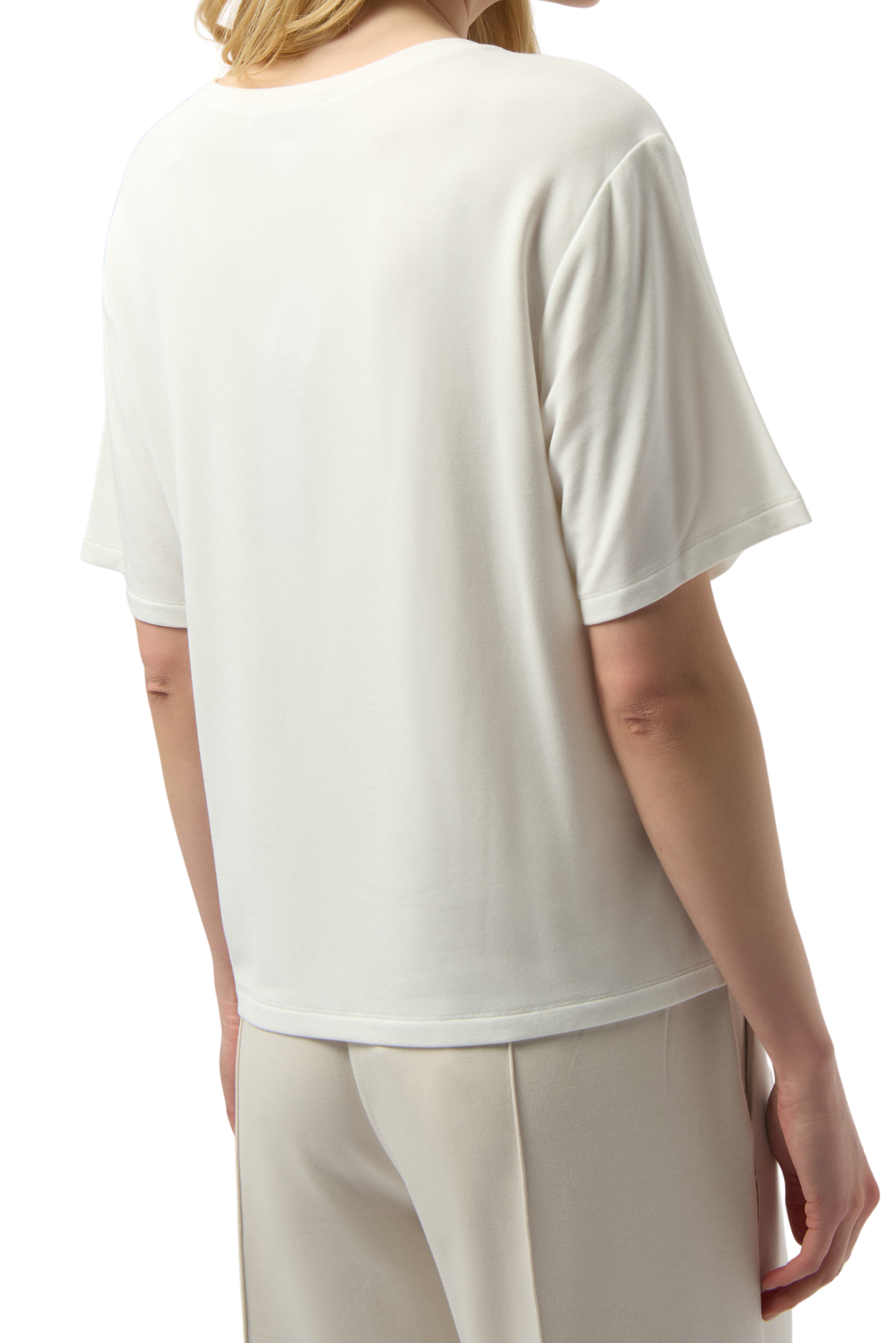 Amour Knit T-Shirt with Rhinestone Detail