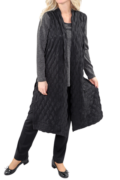 Sleeveless Long Vest