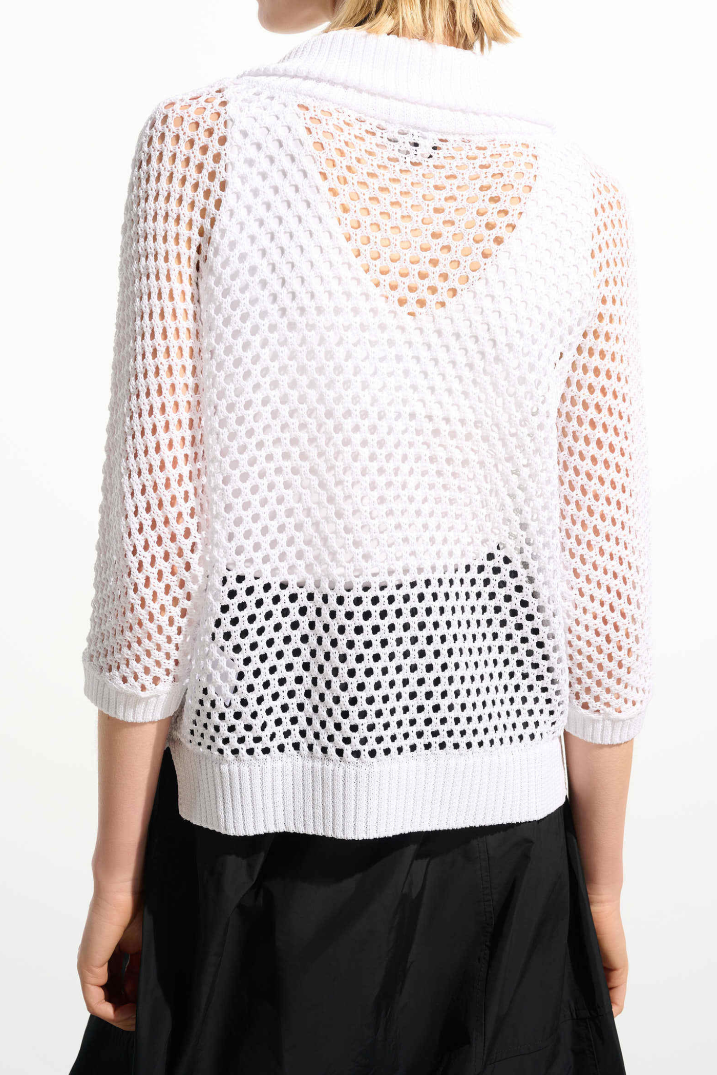 Viscose Blend Boxy Sweater