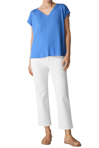 Front Seam Organic Jersey Tee