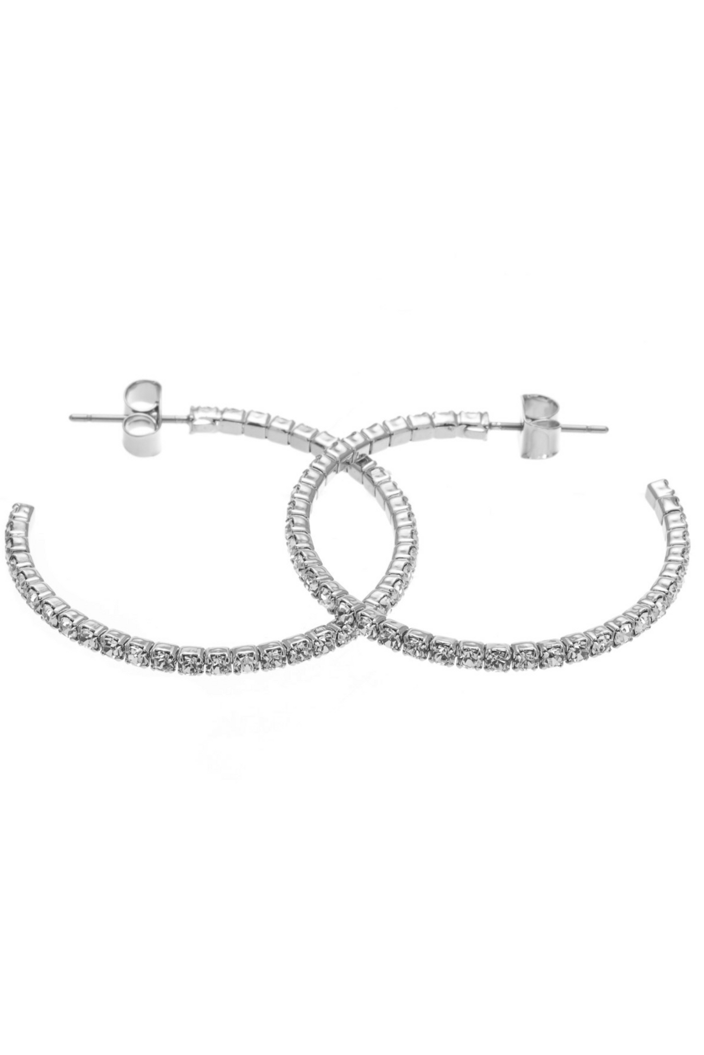 Sofistica (35mm) Hoop Earrings