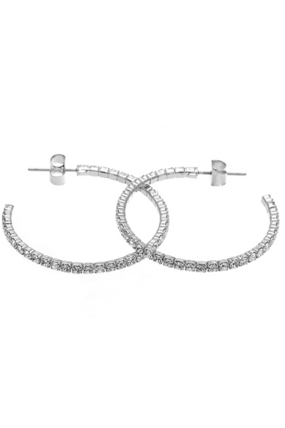 Sofistica (35mm) Hoop Earrings