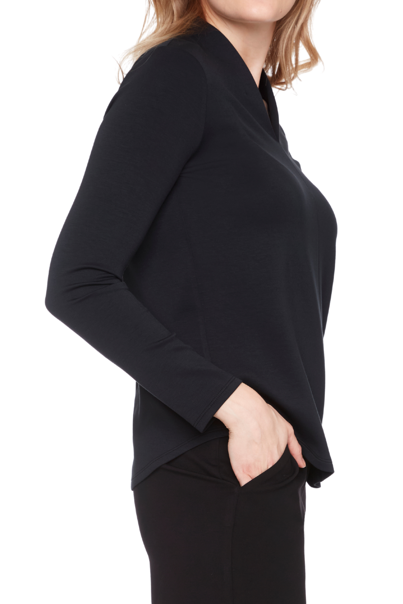 Butter V-Neck Top