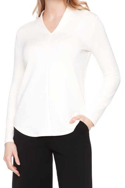 Butter V-Neck Top
