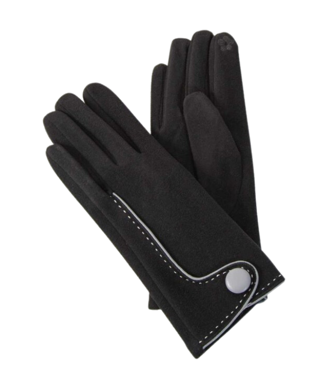 Button Aly Gloves