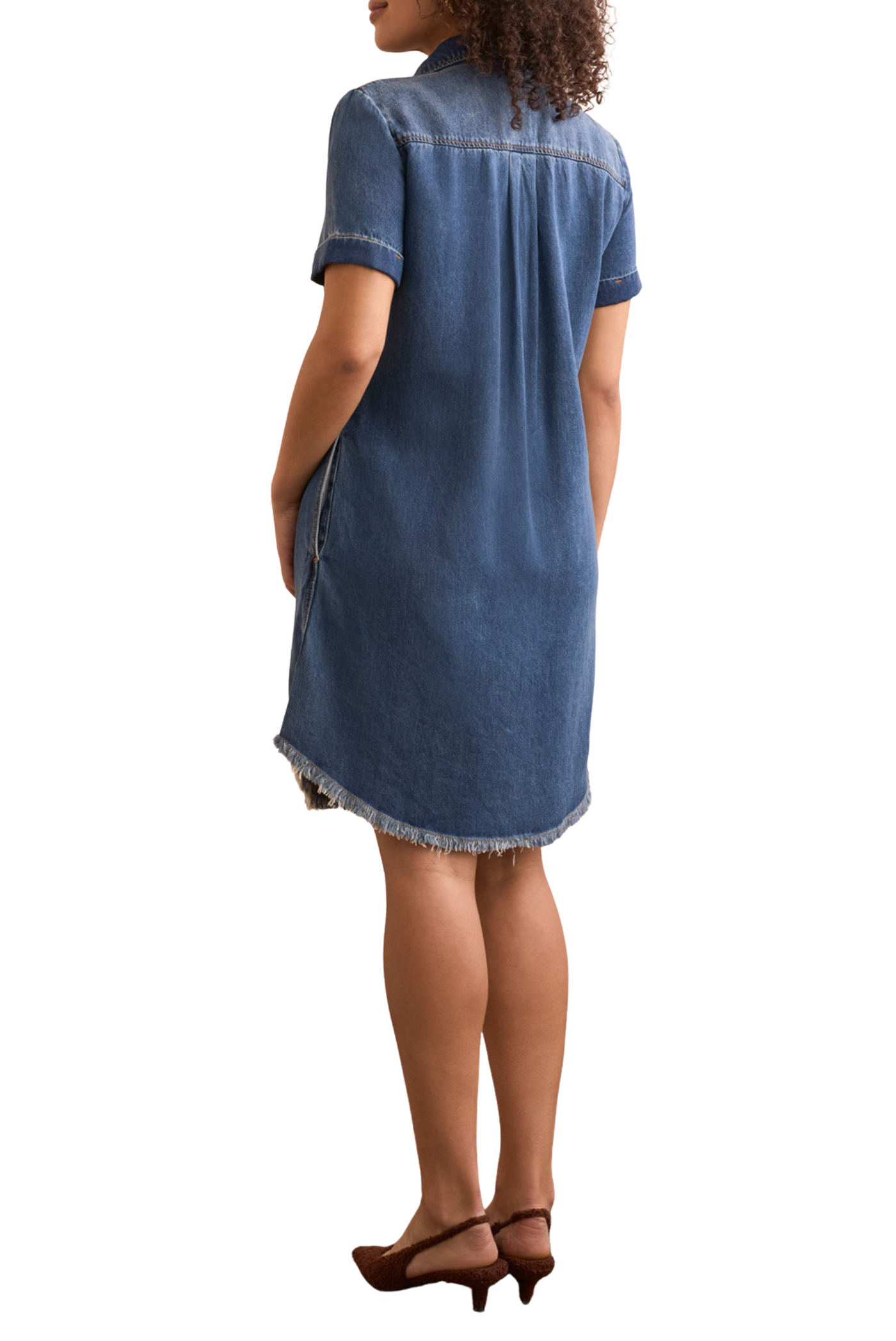 Pop Over Shirt Dress