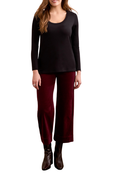 Scoop Neck Knit Top