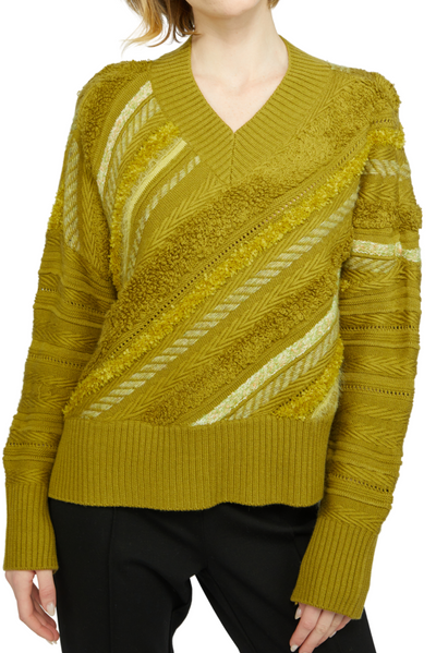 Mixed Media Pullover