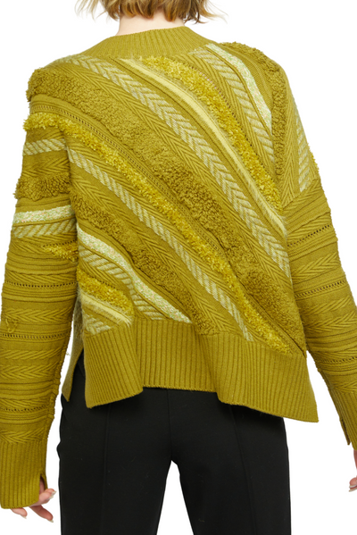 Mixed Media Pullover
