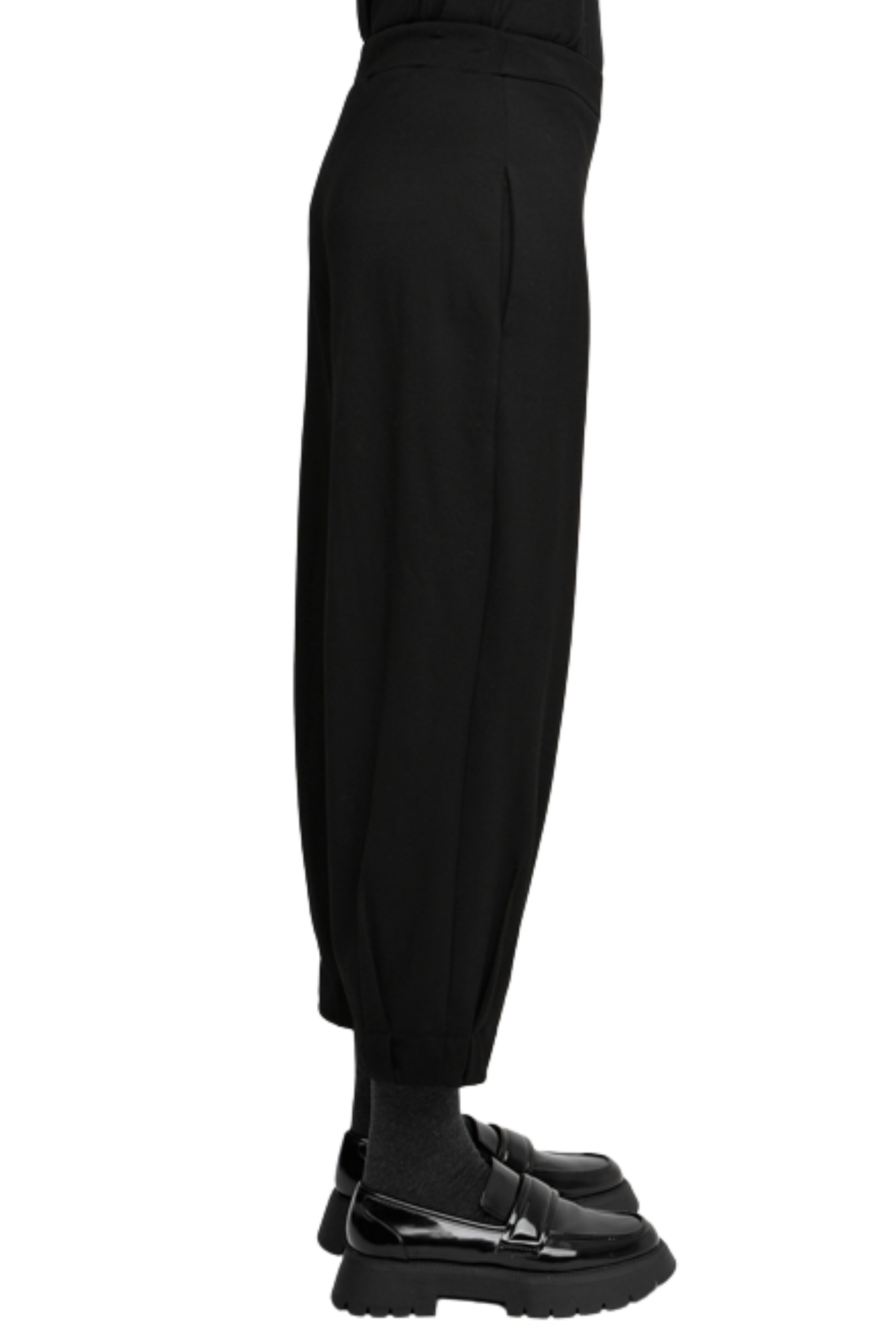 Flat Front Jersey Pant