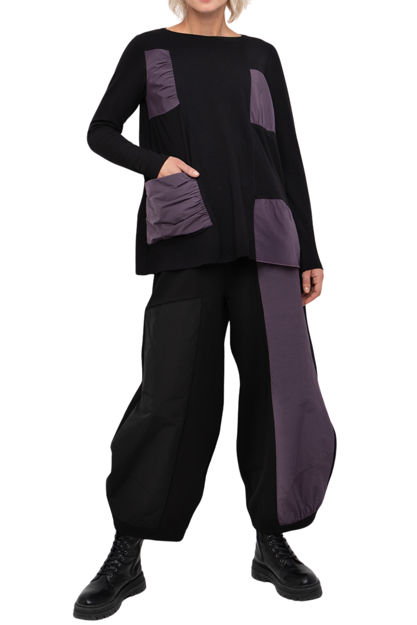 Block Lantern Pant