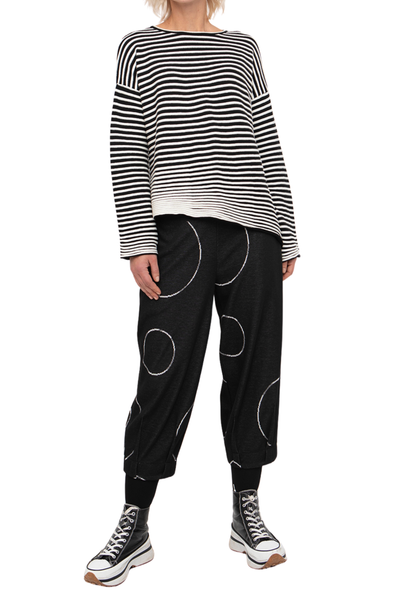 Asymmetrical Stripe Top