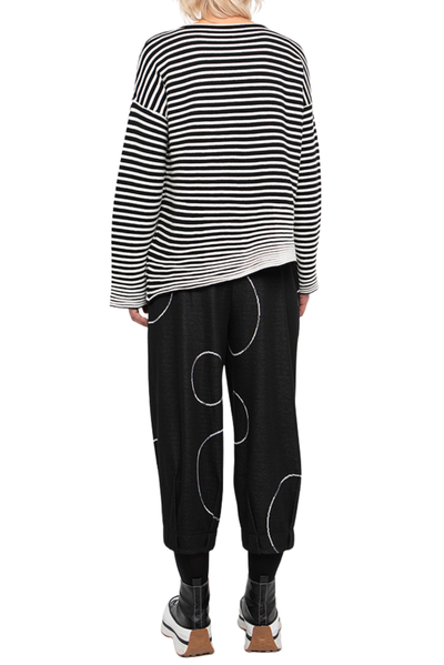 Asymmetrical Stripe Top