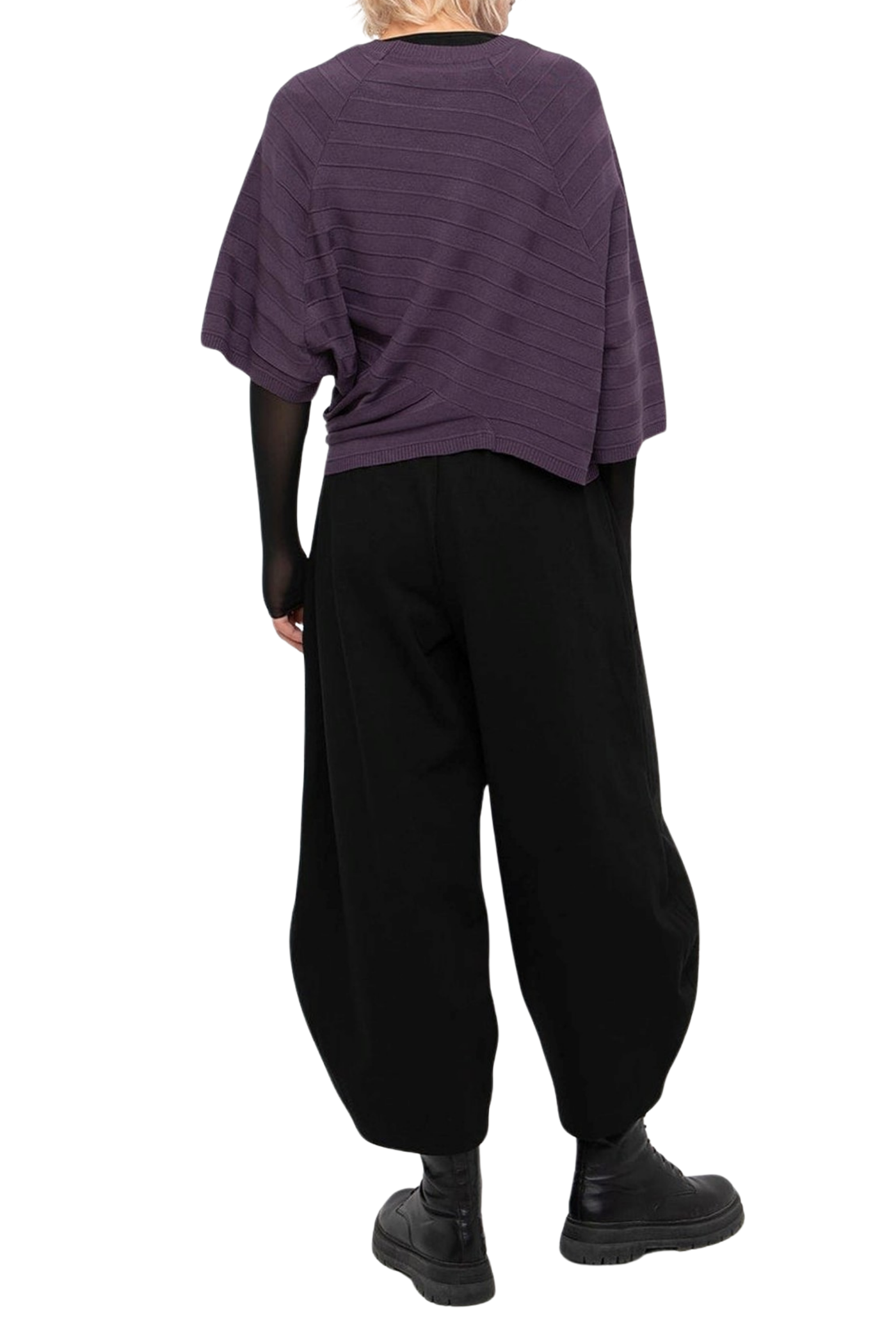 Asymmetrical Ribbed Sweater