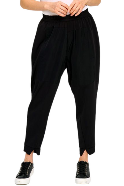 Slit Front Pull-On Pant