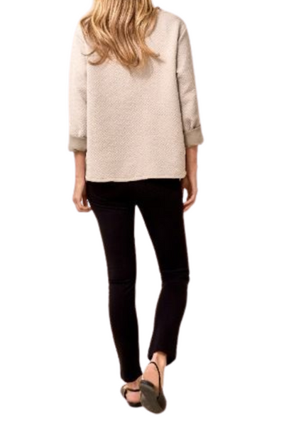 Qulited 2 Piece Sweater Top