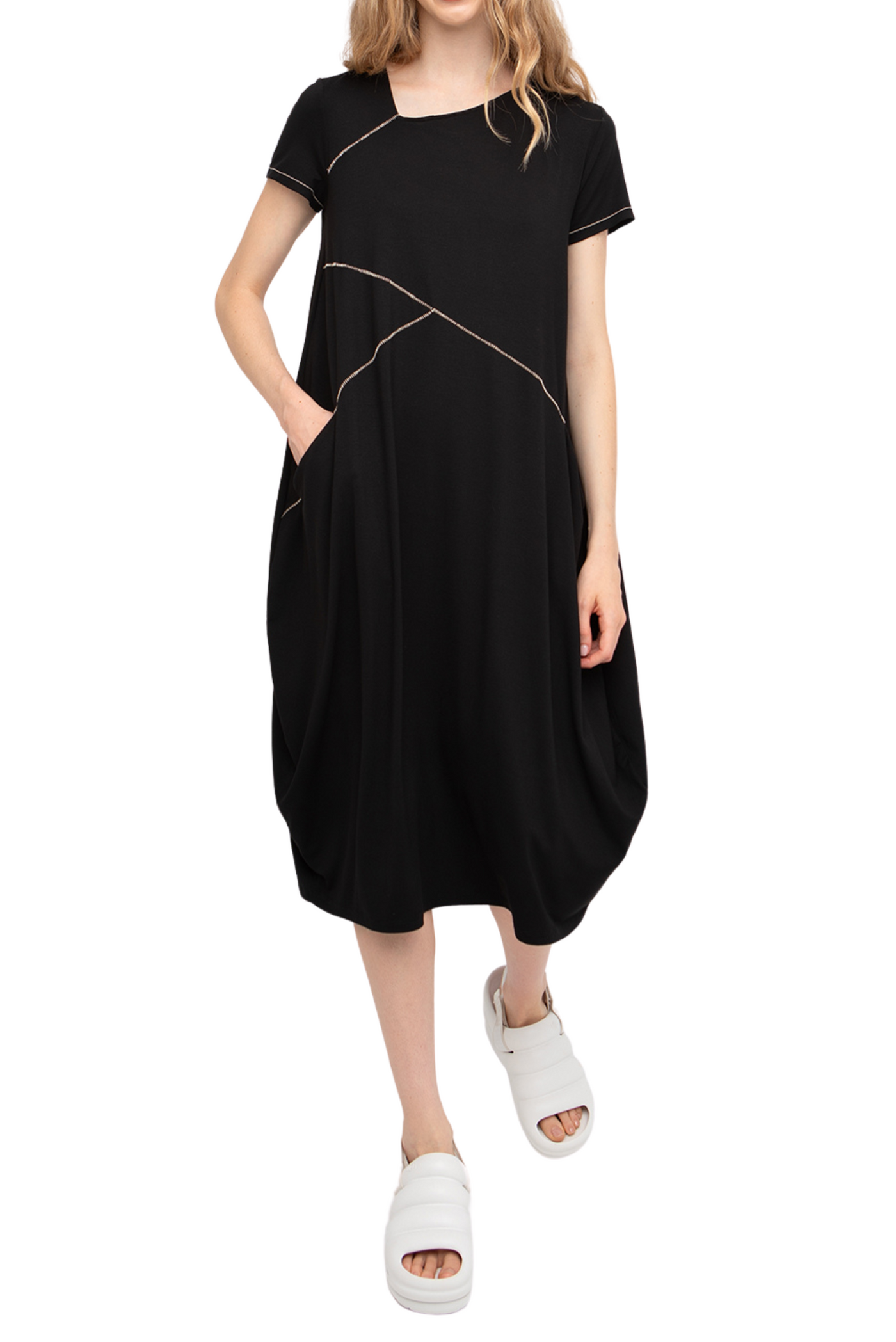 Jersey Midi Dress