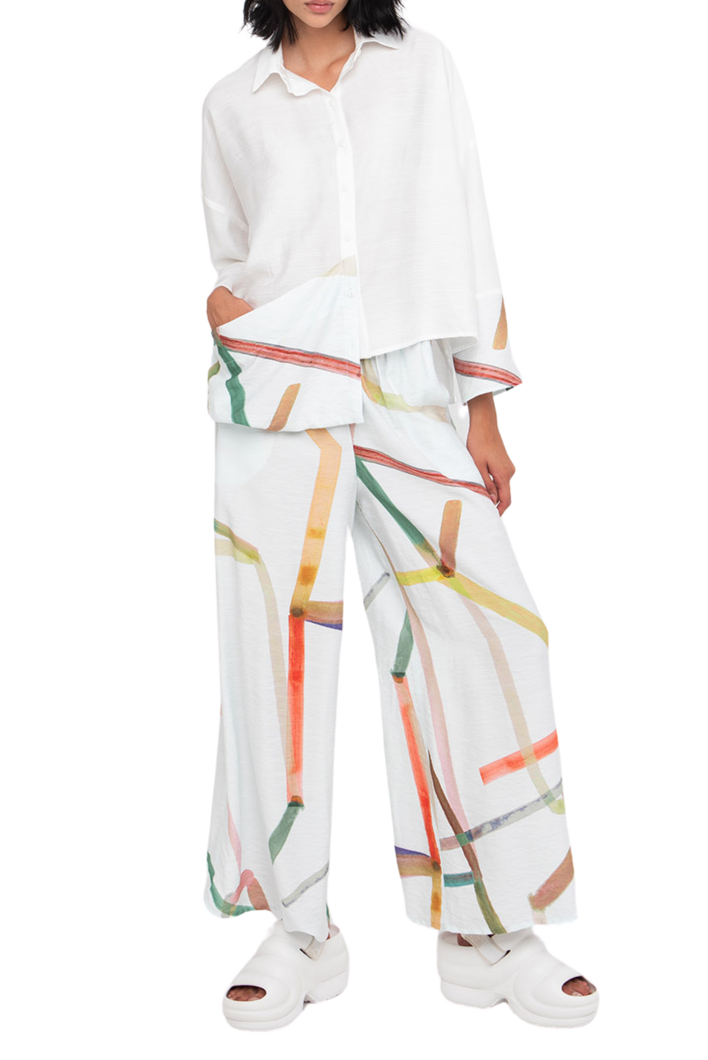 Loose Asymmetric Shirt