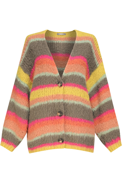 Striped Cardigan