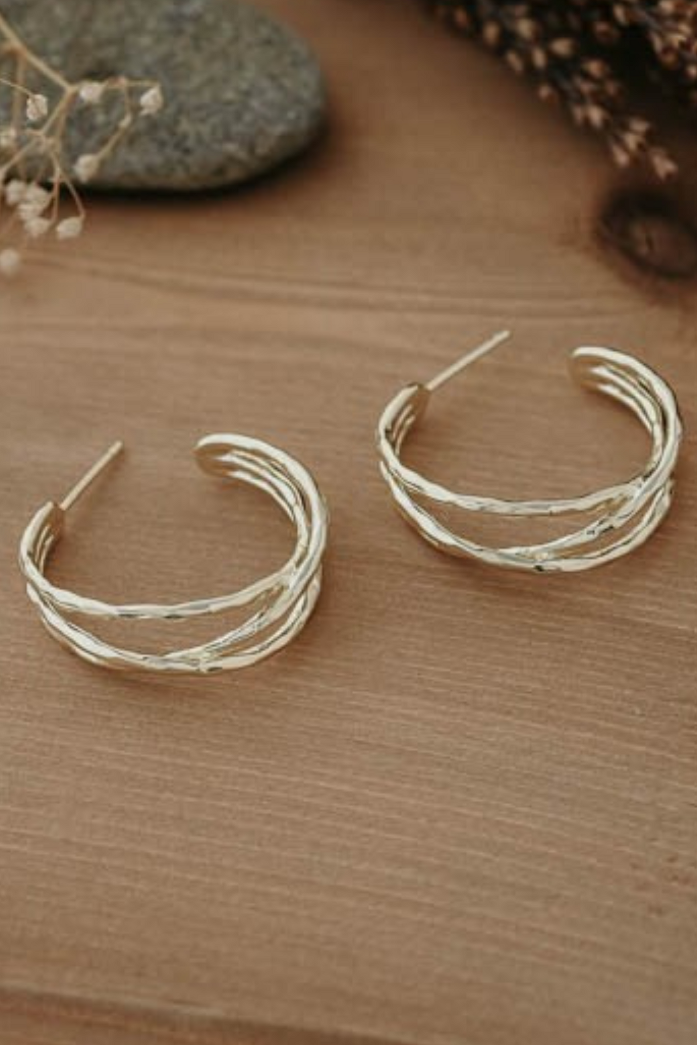 Entwined Hoops