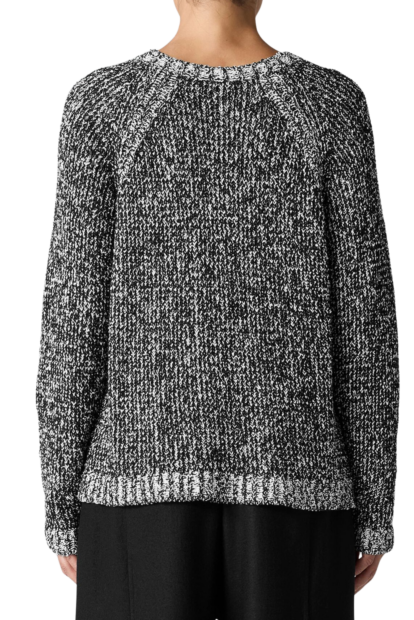 Peruvian Organic Cotton Boucle Sweater