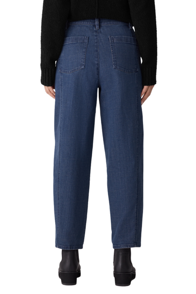 Cotton Stretch Denim Lantern Jean